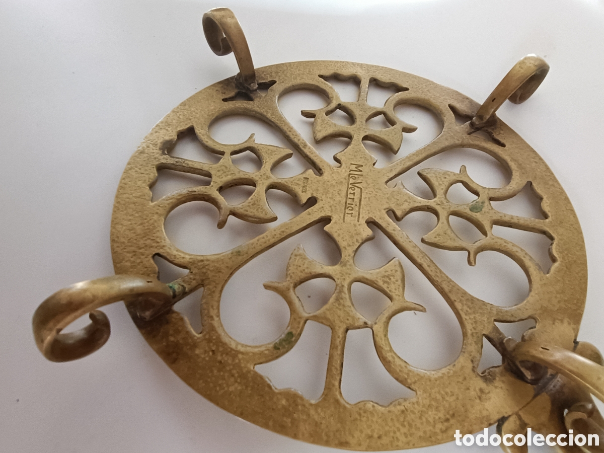 Antig&uuml;edades: Salvamanteles en bronce. Max le Verrier - Foto 6