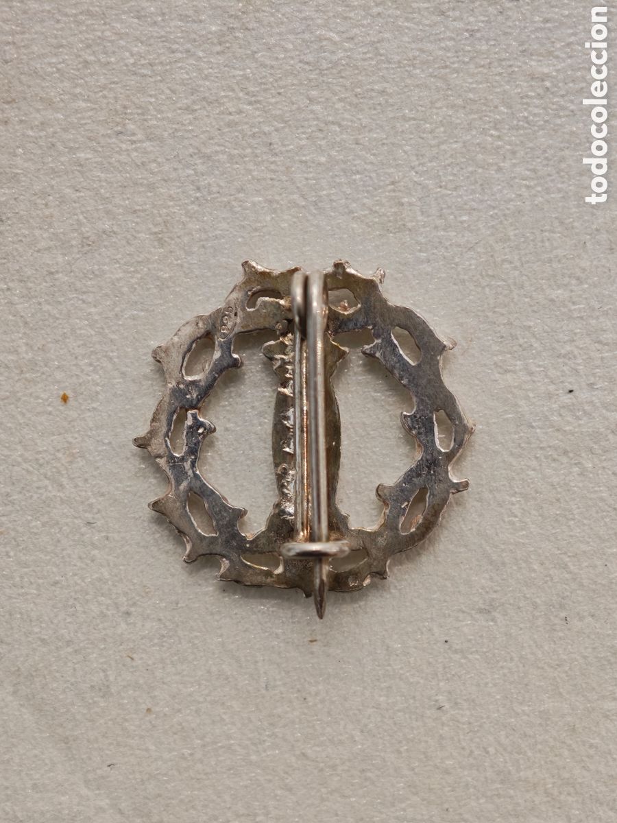 Antig&uuml;edades: Insignia de plata del pilar - Foto 2