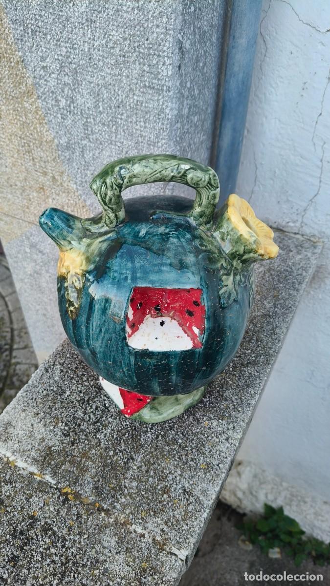 Antig&uuml;edades: Pichet terre cuite &eacute;maill&eacute;e - Foto 1