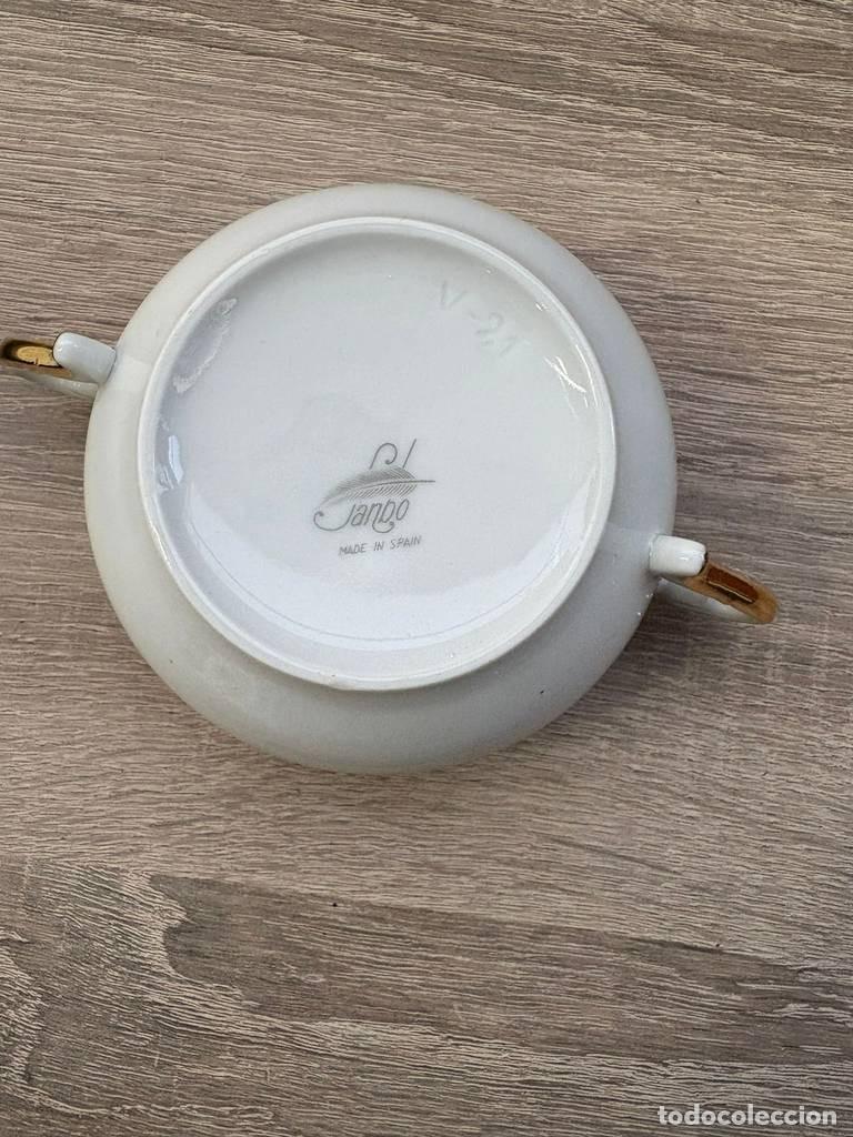 Antig&uuml;edades: JUEGO DE CAF&Eacute; DE PORCELANA - Foto 8
