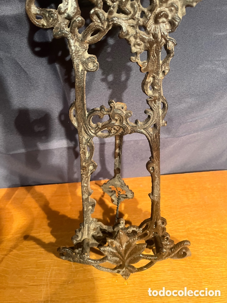 Antig&uuml;edades: ATRIL ANTIGUO METALICO - Foto 3