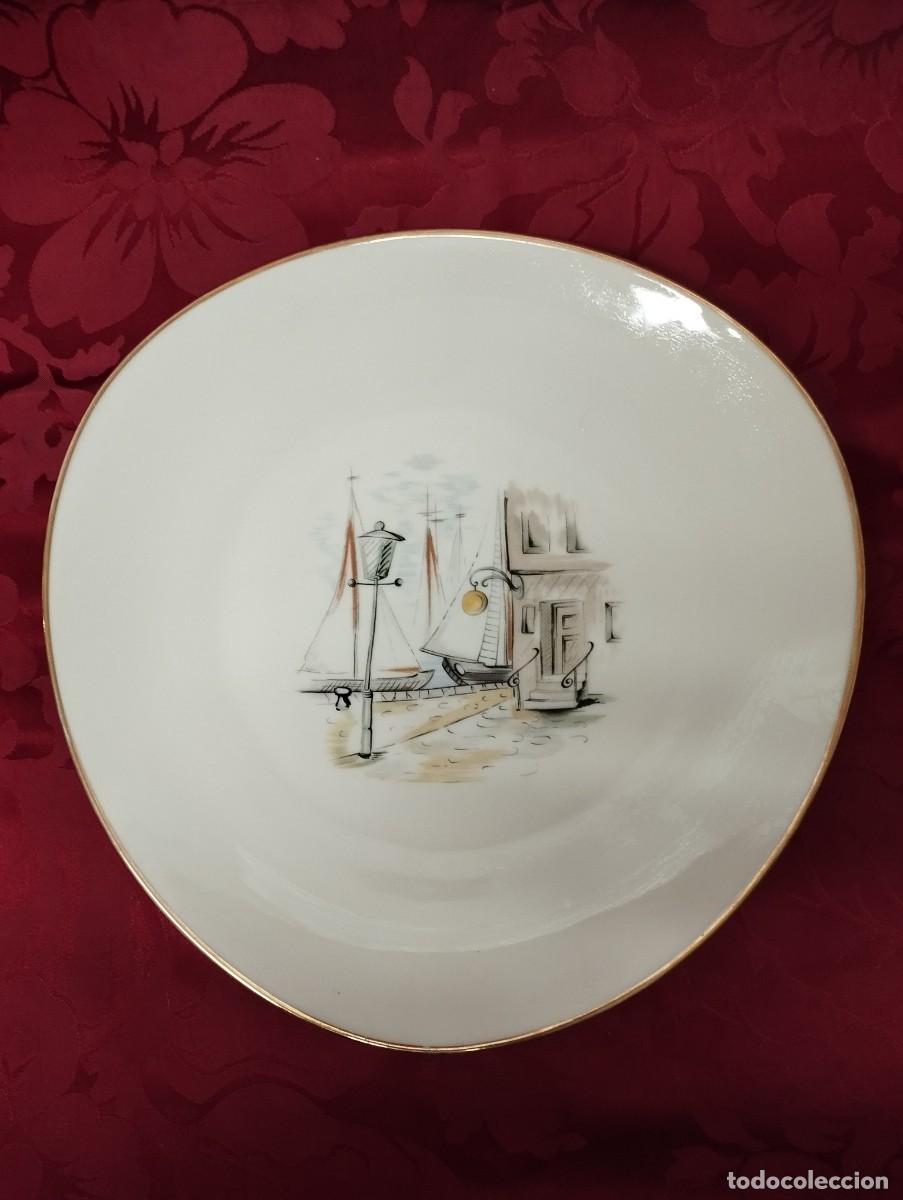 Antig&uuml;edades: PLATO DE BAVARIA PINTADO A MANO - Foto 1