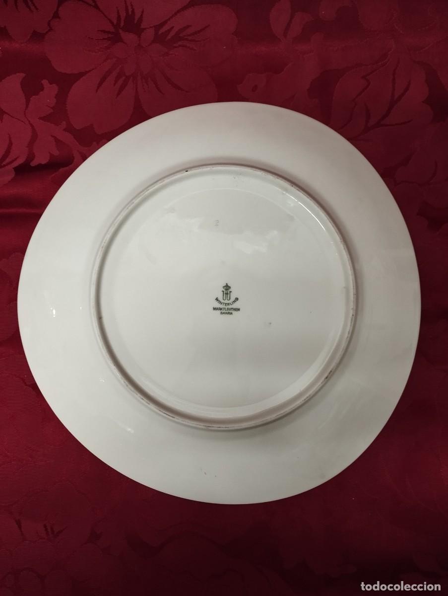 Antig&uuml;edades: PLATO DE BAVARIA PINTADO A MANO - Foto 2