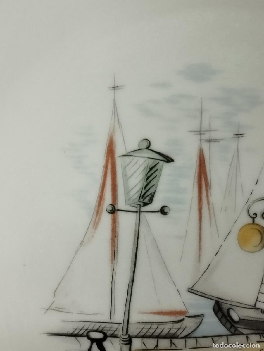 Antig&uuml;edades: PLATO DE BAVARIA PINTADO A MANO - Foto 5