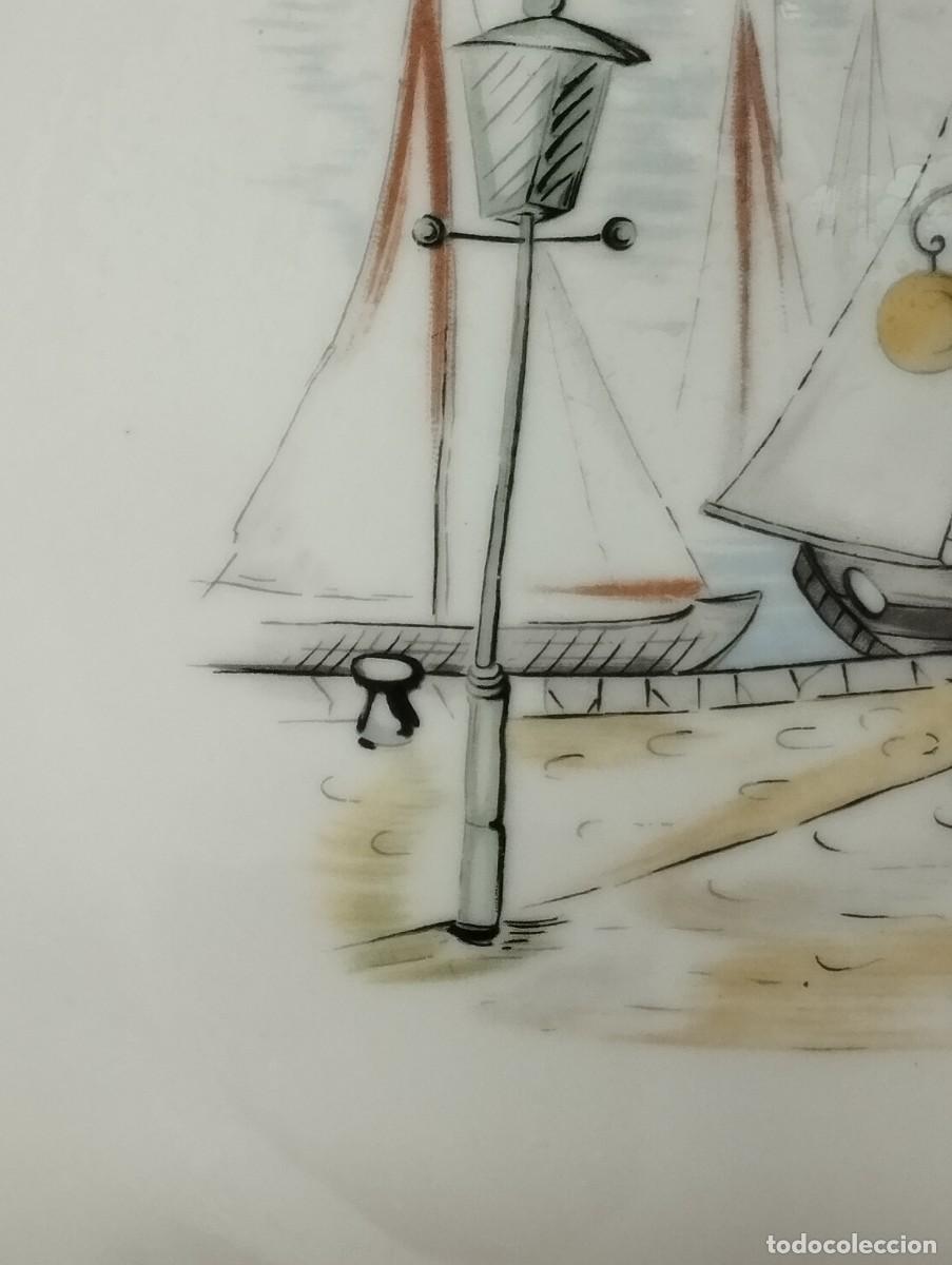 Antig&uuml;edades: PLATO DE BAVARIA PINTADO A MANO - Foto 6