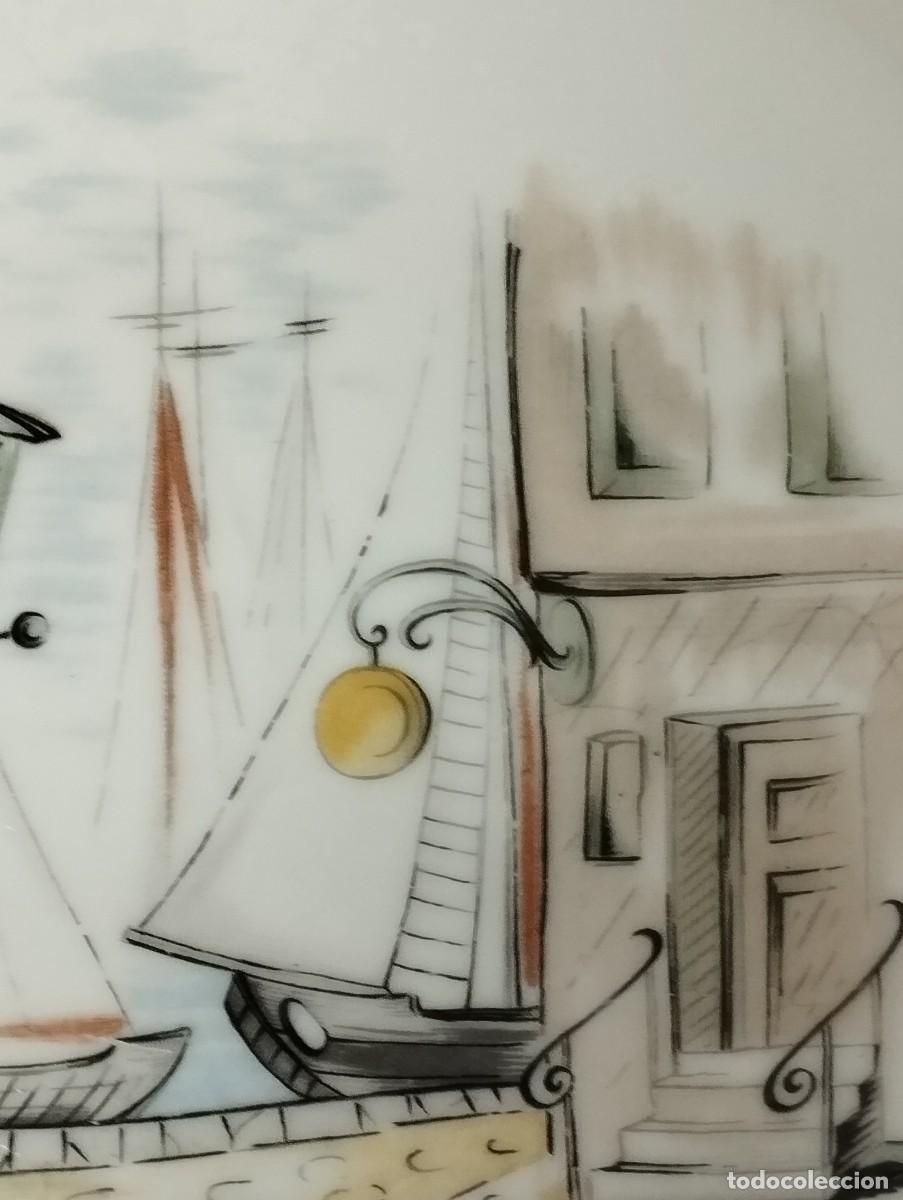 Antig&uuml;edades: PLATO DE BAVARIA PINTADO A MANO - Foto 9