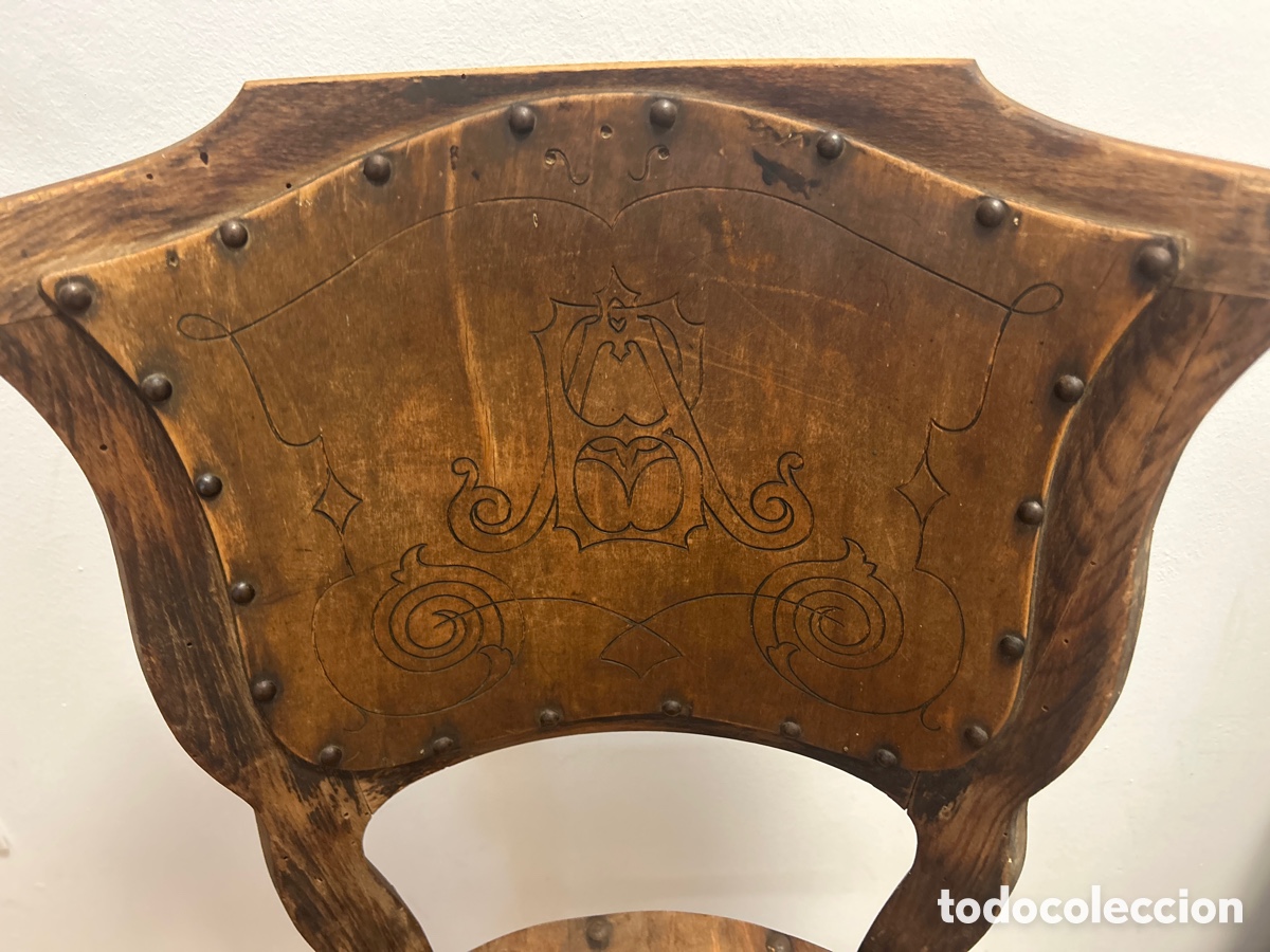 Antig&uuml;edades: Silla antigua siglo 19 - Foto 2