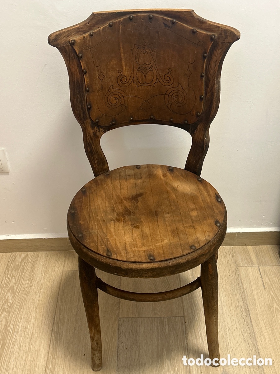 Antig&uuml;edades: Silla antigua siglo 19 - Foto 1