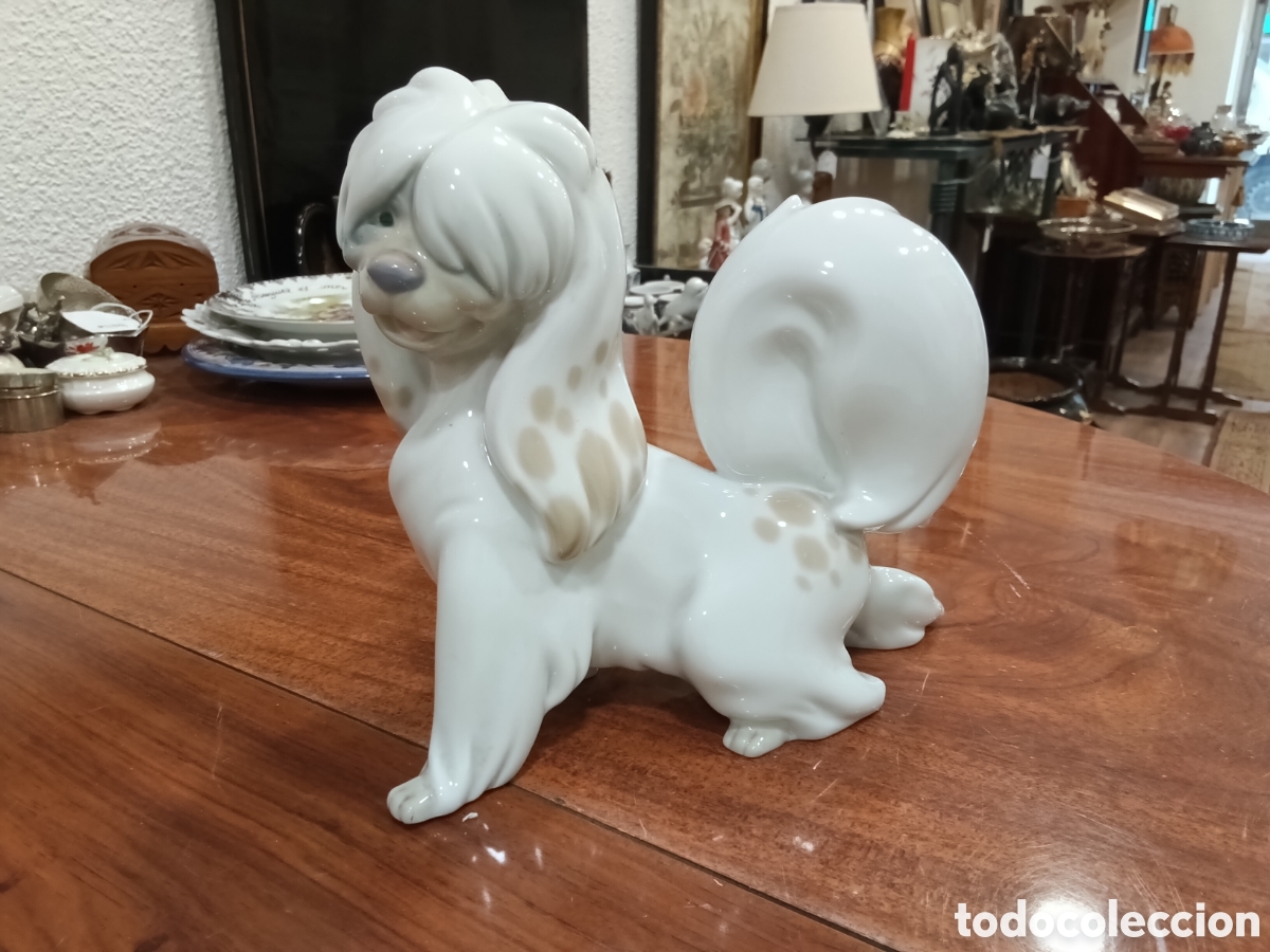 Antig&uuml;edades: Perrita coqueta Lladro - Foto 1