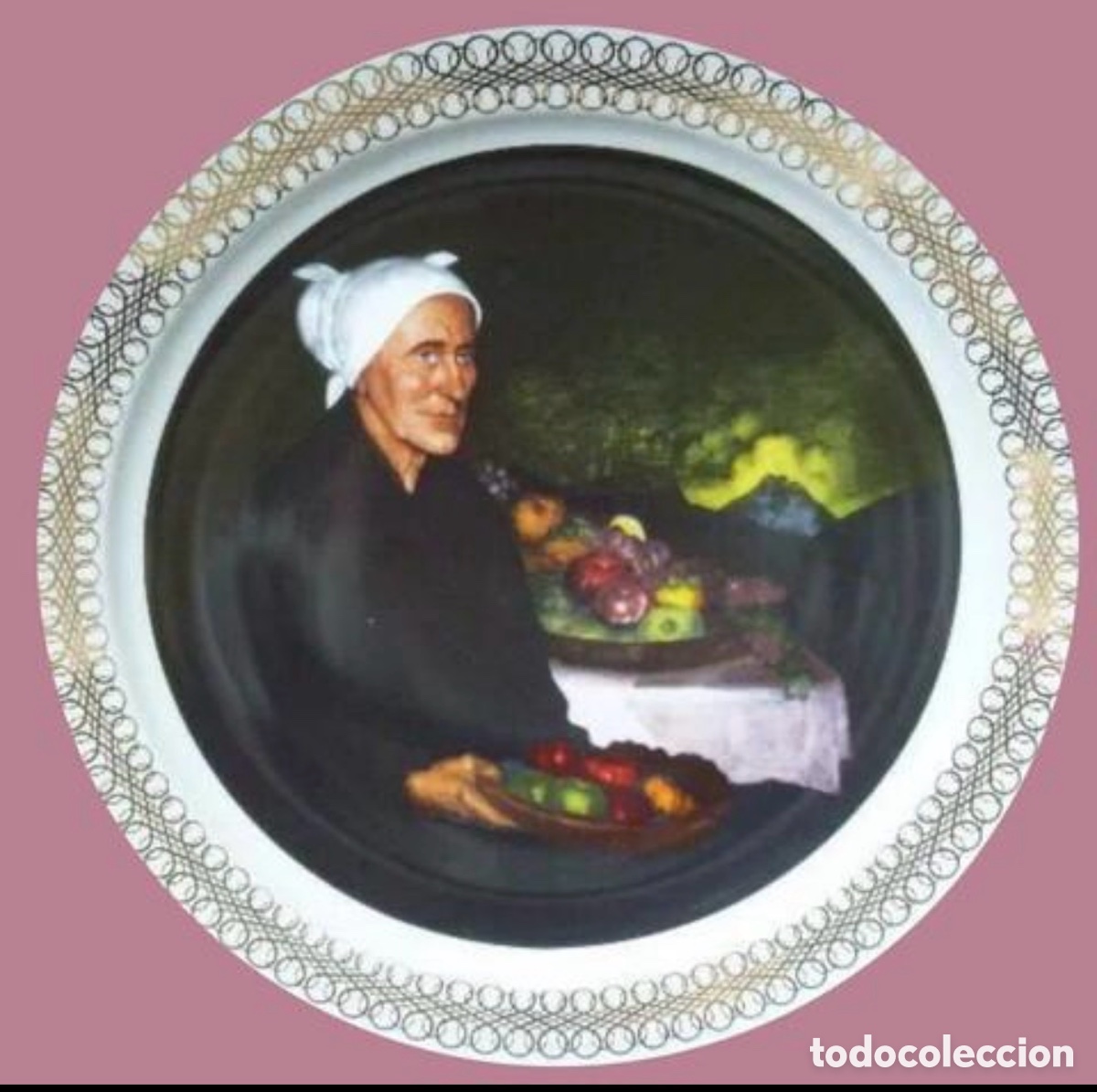 Antig&uuml;edades: Plato Decorativo Santzolari - Foto 1