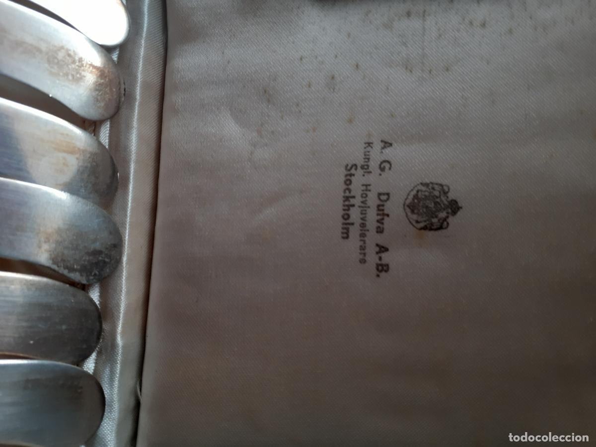 Antig&uuml;edades: Cuchillos de plata para mantequilla - Foto 2
