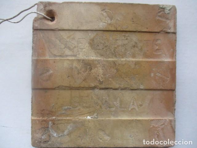 Antig&uuml;edades: Azulejo taller Laffitte Triana - Foto 2