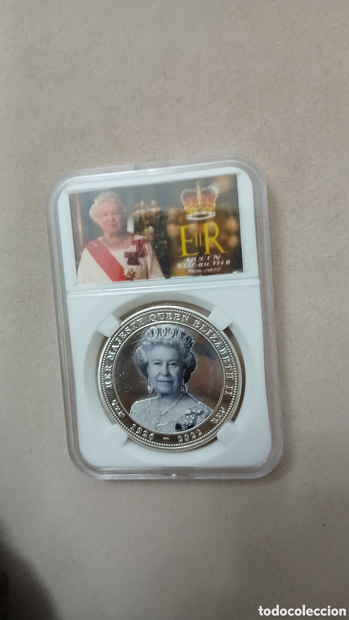 Antig&uuml;edades: MEDALLA DE CONMEMORATIVA DE ISABEL II - Foto 1
