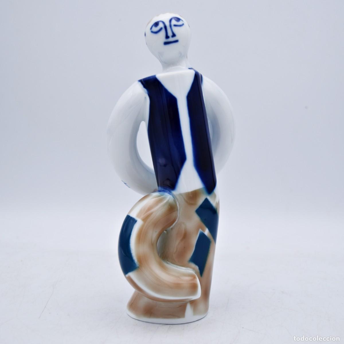 Antig&uuml;edades: Sargadelos - Bailar&iacute;n - Porcelana - Foto 6
