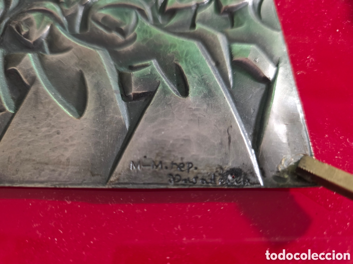 Antig&uuml;edades: Relieve de la &uacute;ltima cena M. M. rep Pasadena - Foto 4