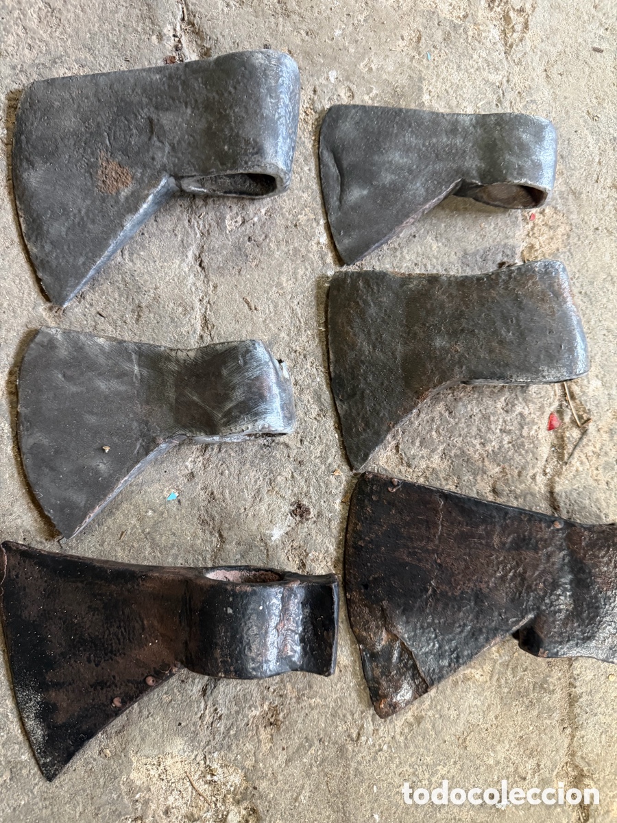 Antig&uuml;edades: Lote 9 hachas antiguas - Foto 3