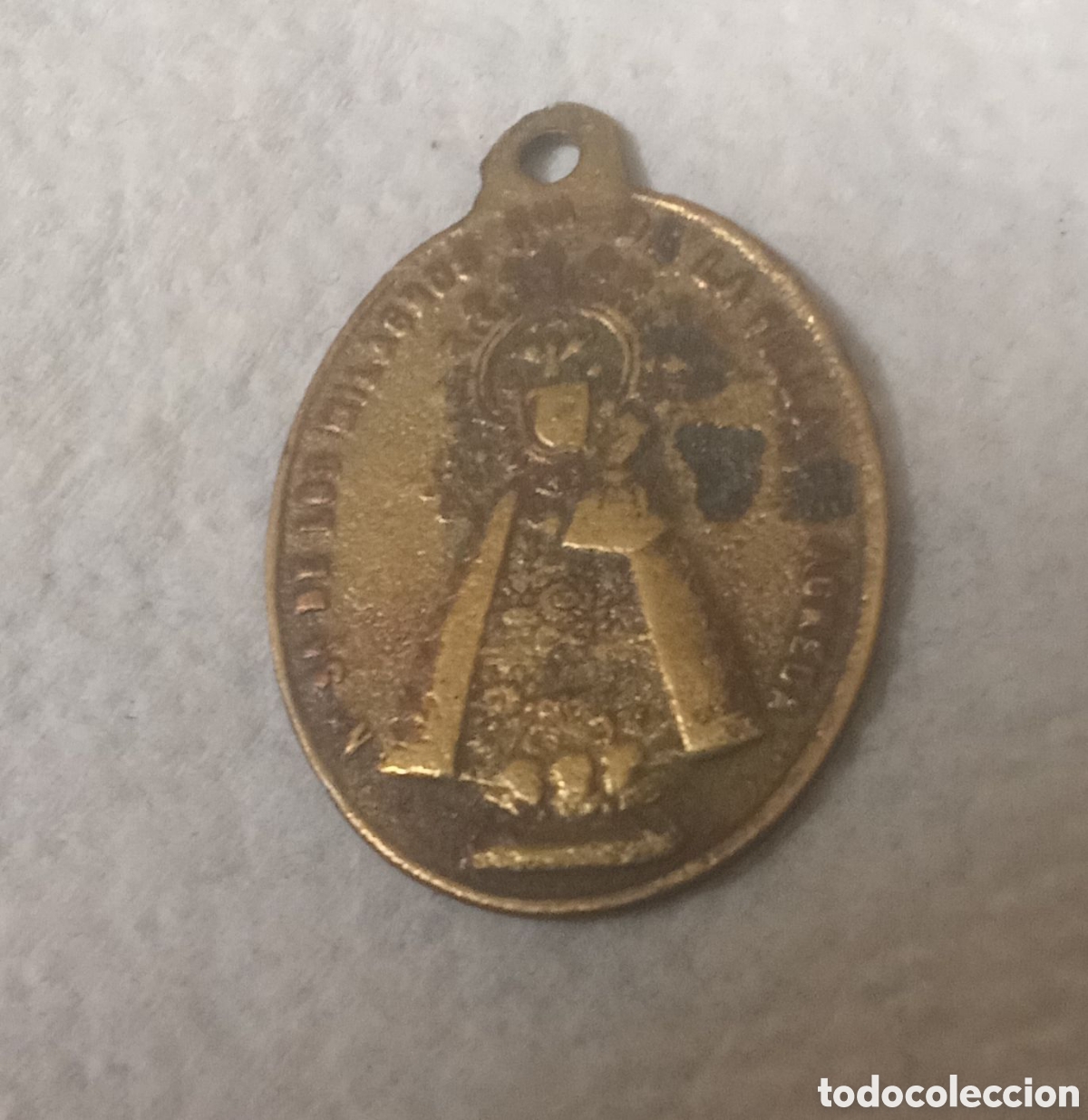 Antig&uuml;edades: MEDALLA RELIGIOSA ANTIGUA - Foto 2