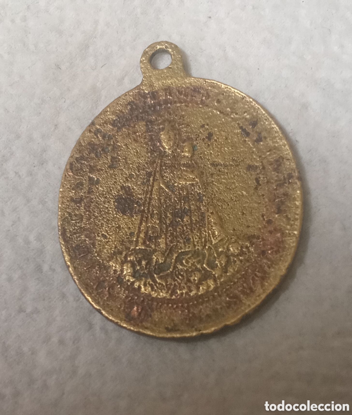 Antig&uuml;edades: MEDALLA RELIGIOSA ANTIGUA - Foto 2