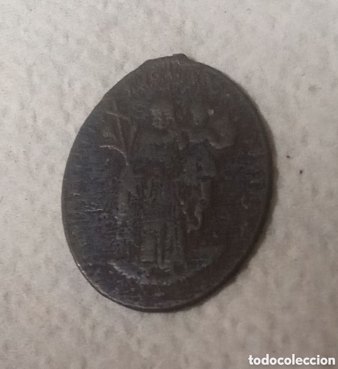 Antig&uuml;edades: MEDALLA RELIGIOSA ANTIGUA - Foto 2