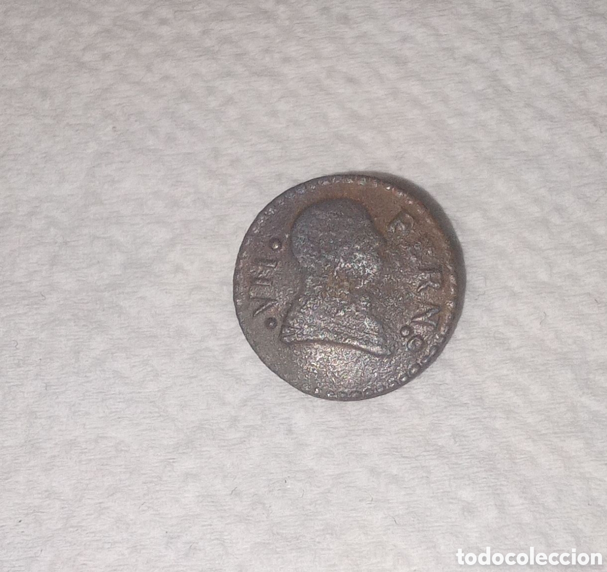 Antig&uuml;edades: BOT&Oacute;N MILITAR DE FERNANDO VII - Foto 1