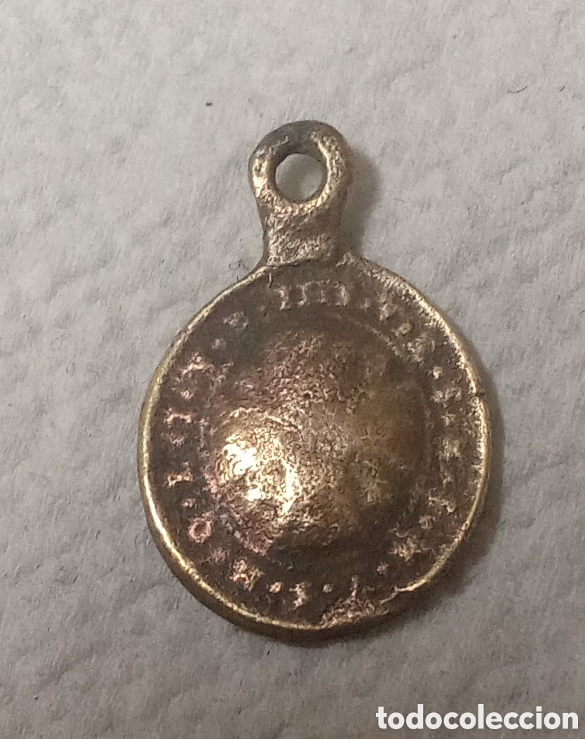 Antig&uuml;edades: MEDALLA RELIGIOSA CON UNA CRUZ - Foto 1
