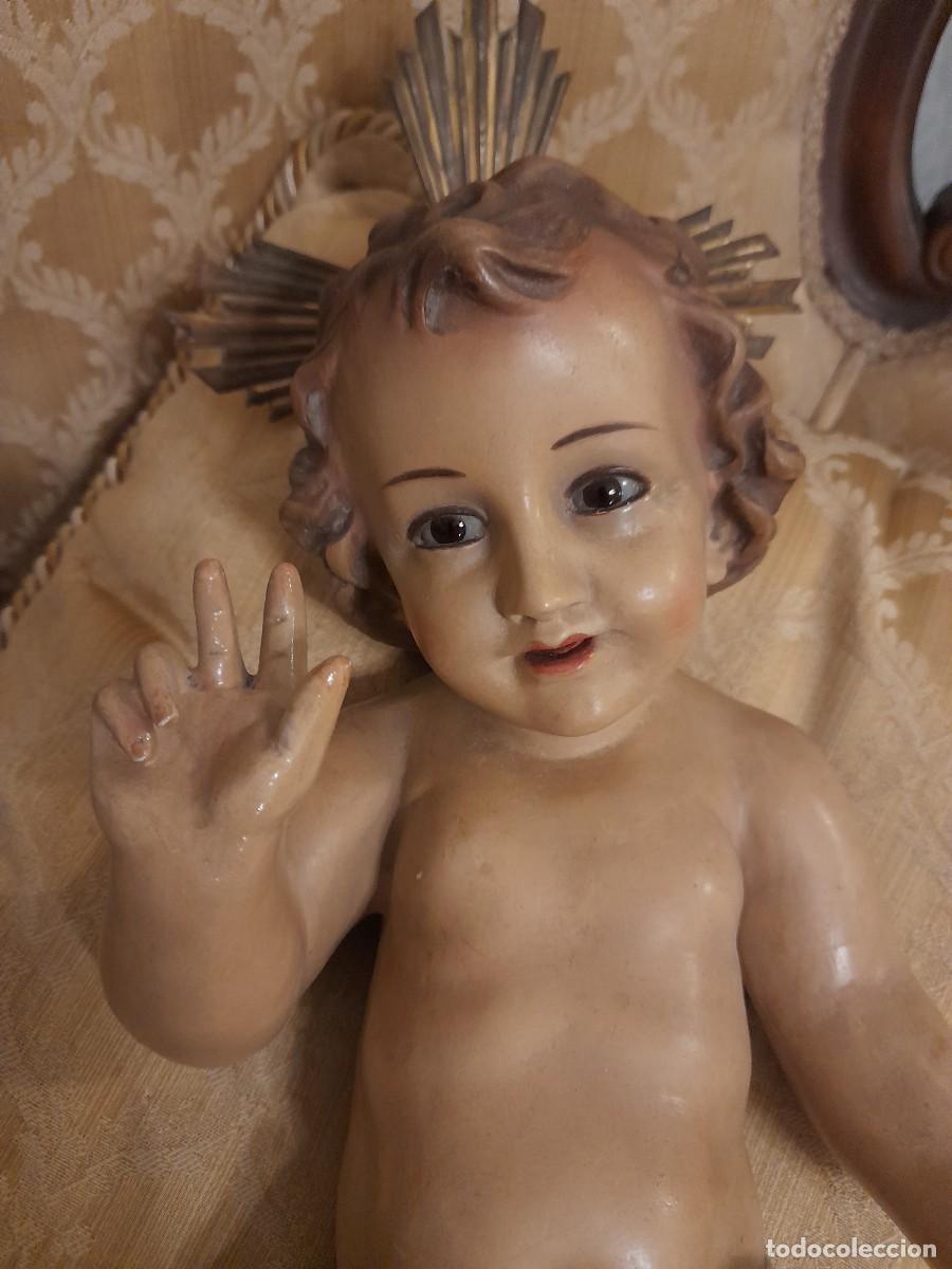 Antig&uuml;edades: Ni&ntilde;o Jes&uacute;s con ojos de cristal - Foto 7