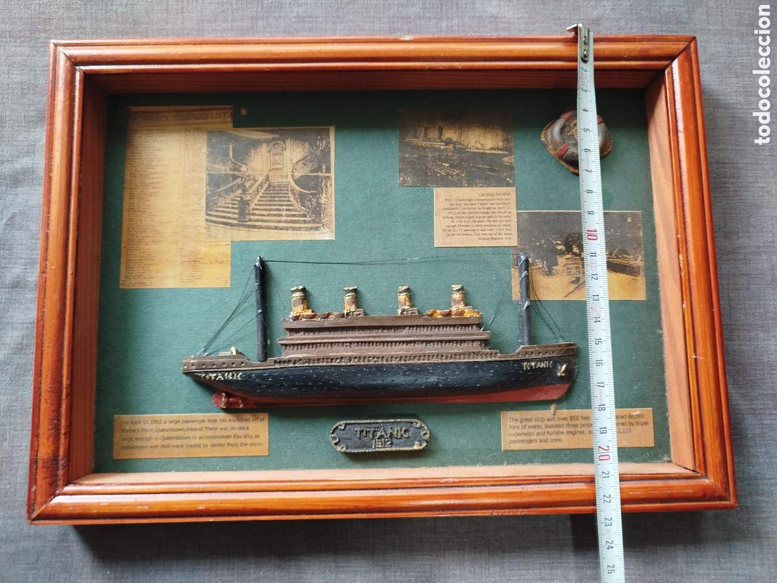 Antig&uuml;edades: Cuadro Museo de Barco TITANIC - Foto 22
