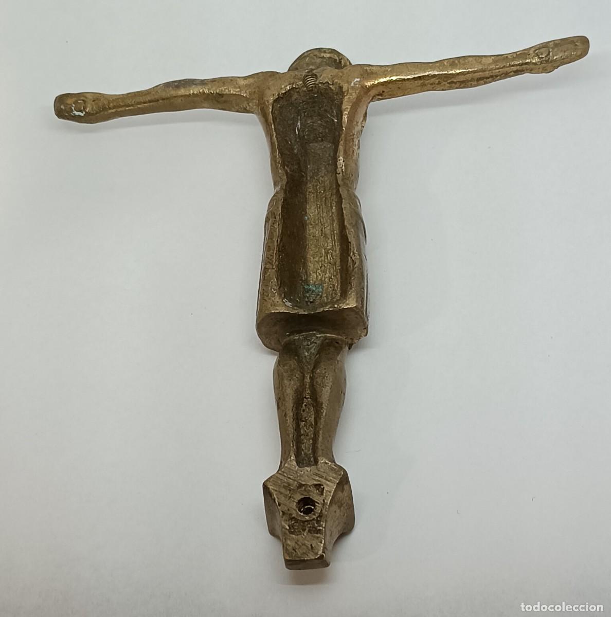 Antig&uuml;edades: CRISTO ANTIGUO DE BRONCE - Foto 2