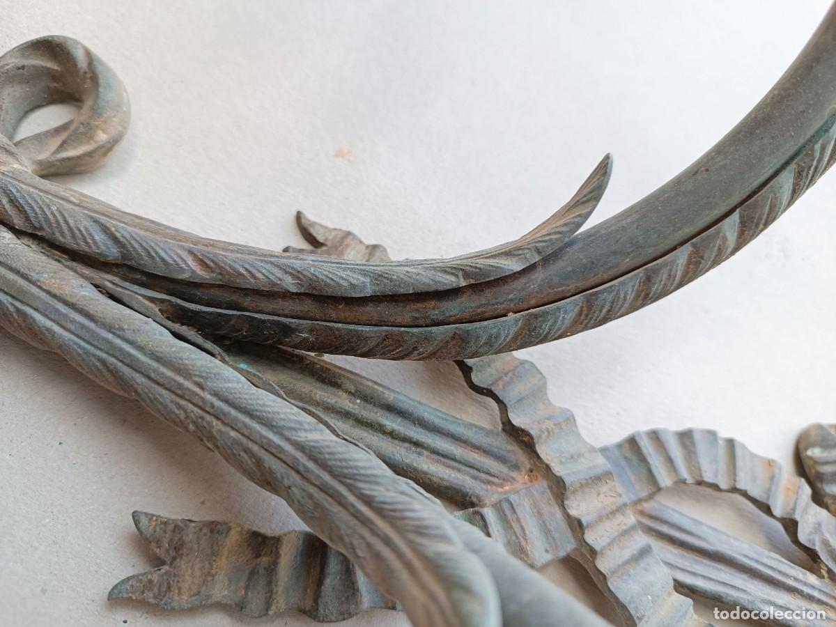 Antig&uuml;edades: ANTIGUA LAMPARA DE BRONCE - Foto 2