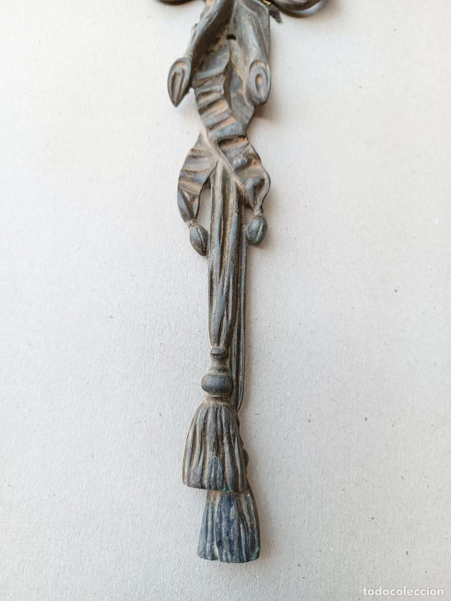 Antig&uuml;edades: ANTIGUA LAMPARA DE BRONCE - Foto 4