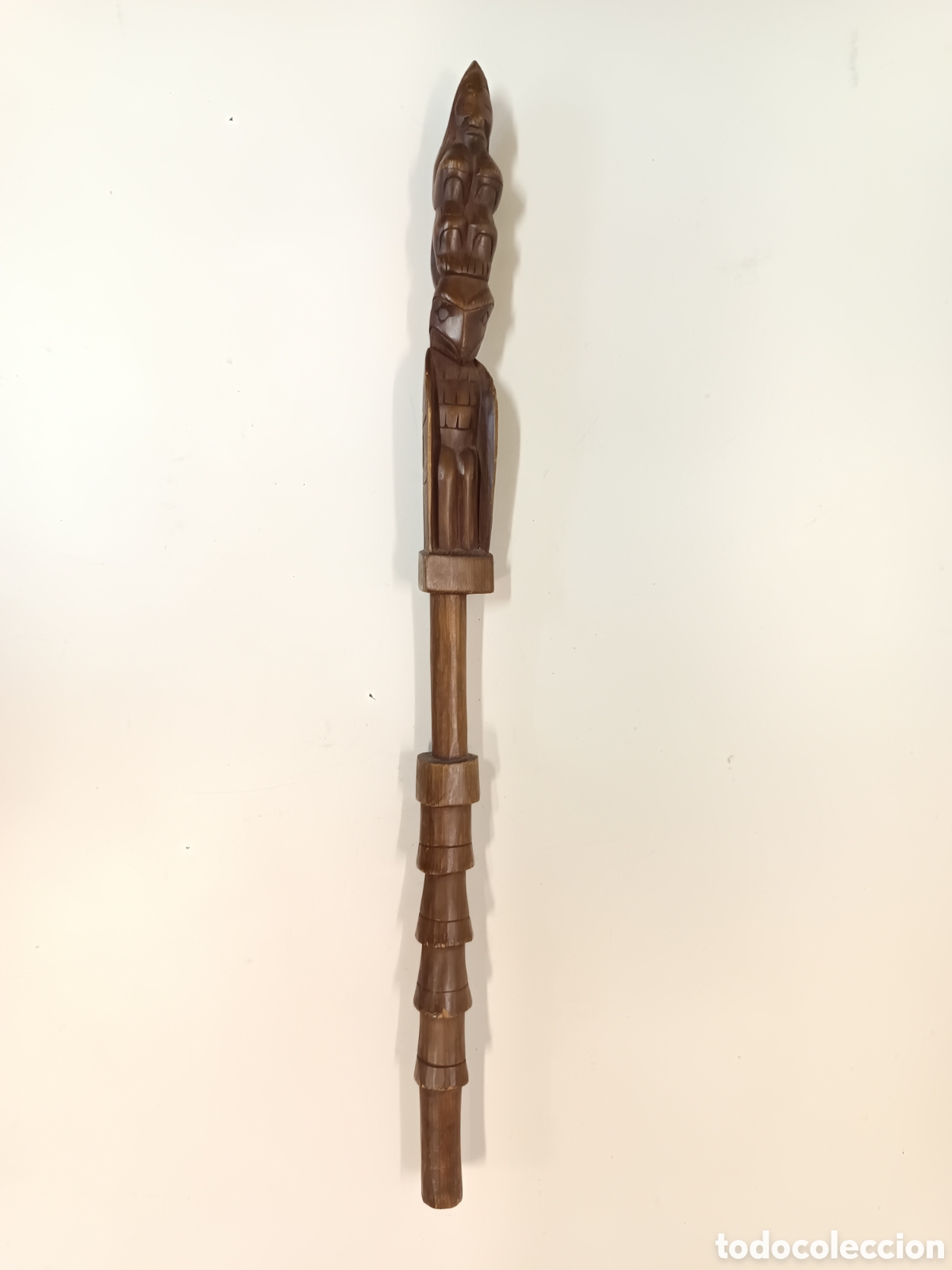 Antig&uuml;edades: Colecci&oacute;n de 9 bastones &eacute;tnicos - Foto 4