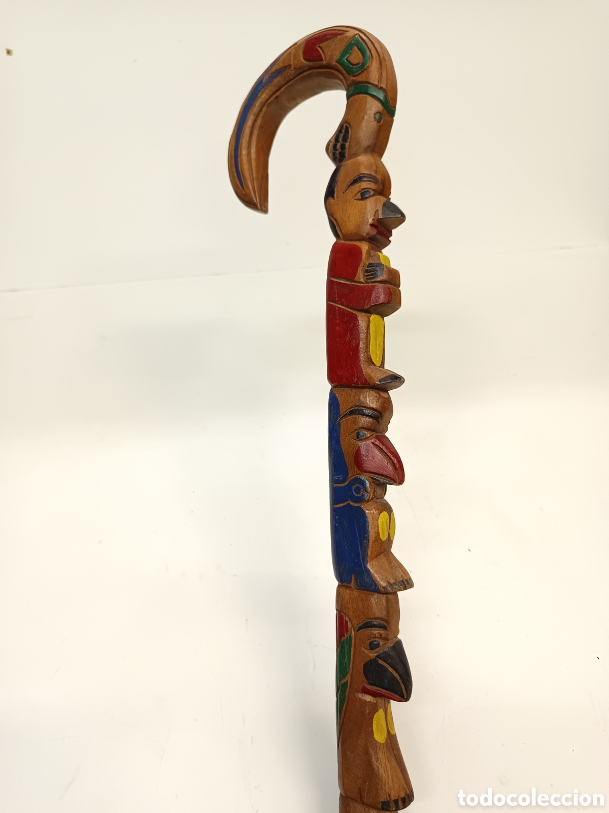 Antig&uuml;edades: Colecci&oacute;n de 9 bastones &eacute;tnicos - Foto 13