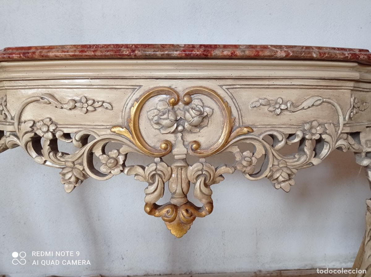 Antig&uuml;edades: Consola estilo Imperio - Foto 5
