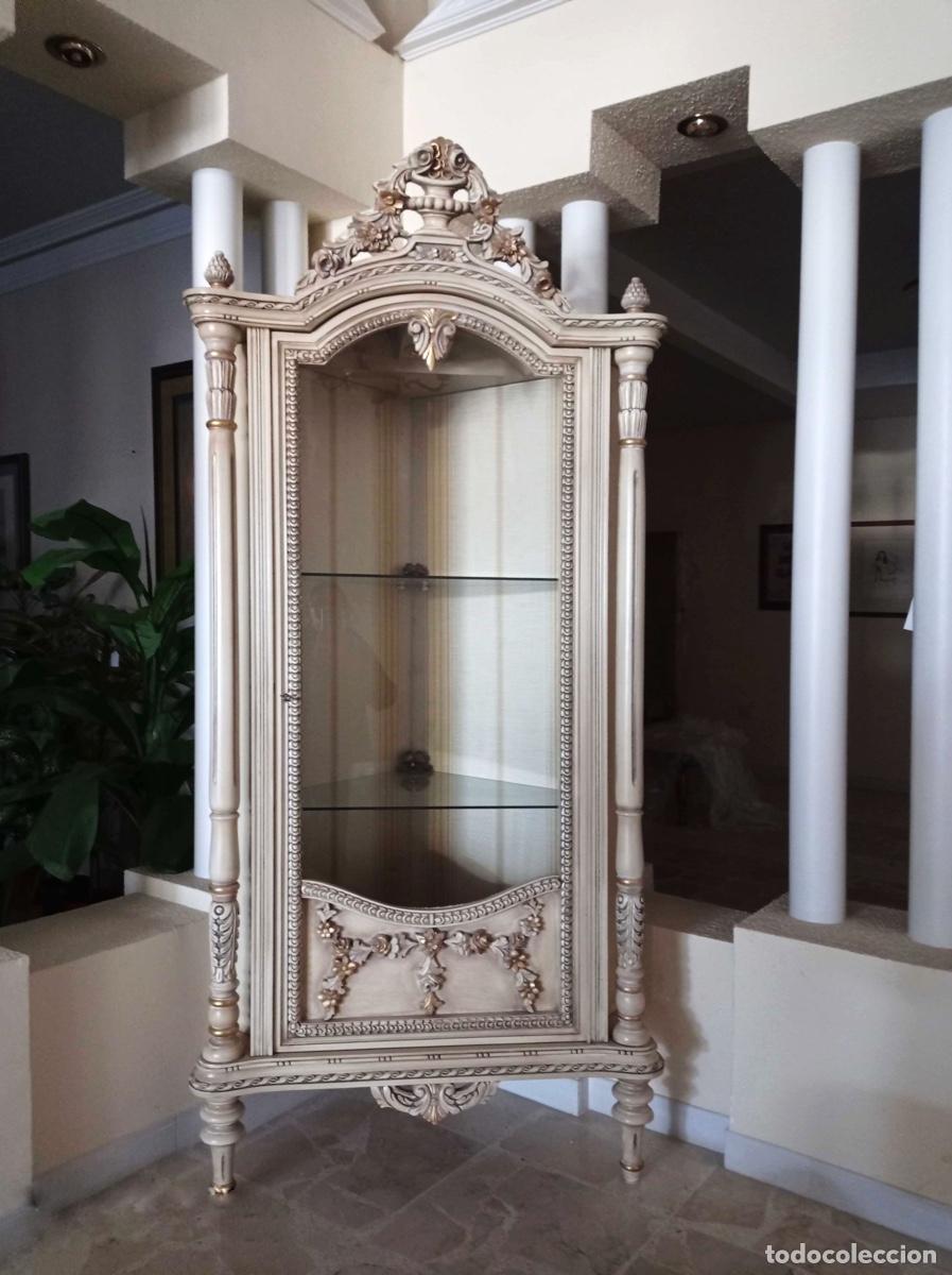Antig&uuml;edades: Consola de Rinc&oacute;n Modelo Imperio - Foto 1