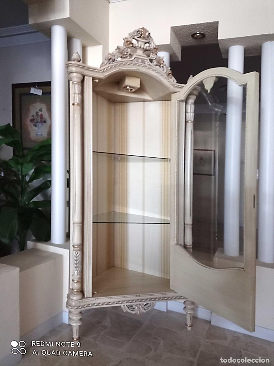 Antig&uuml;edades: Consola de Rinc&oacute;n Modelo Imperio - Foto 3