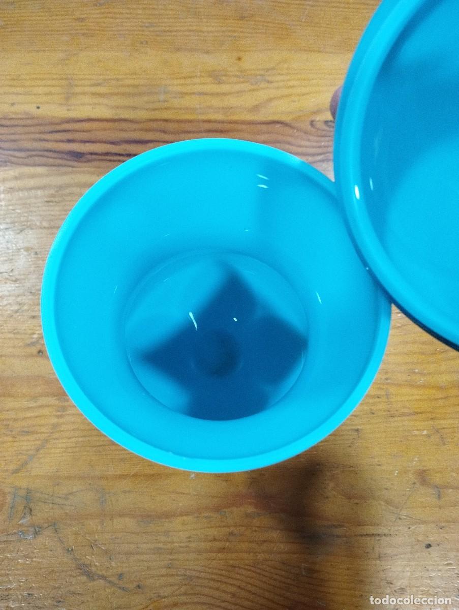 Antig&uuml;edades: JARRO DE OPALINA CON TAPA. - Foto 5