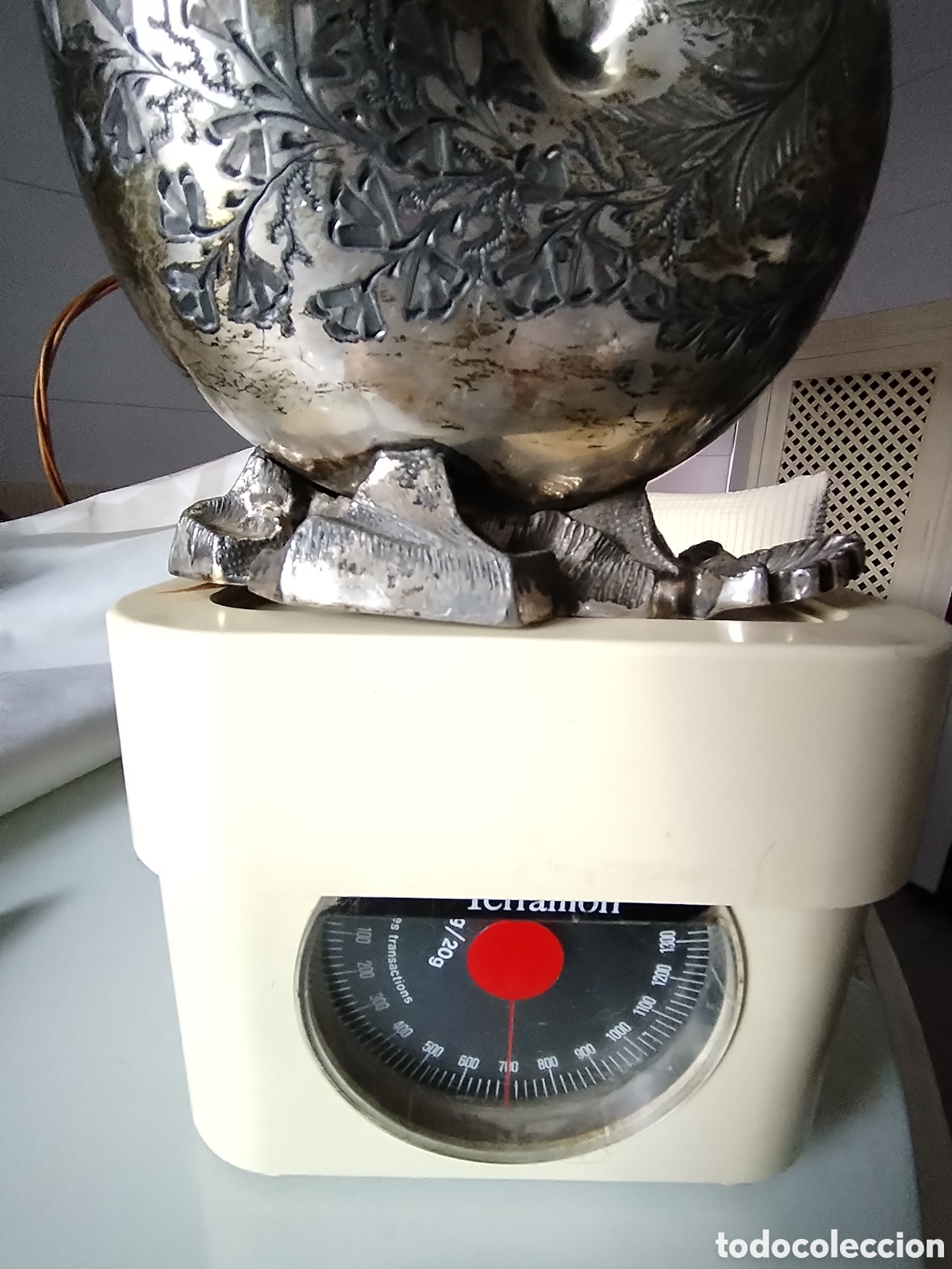 Antig&uuml;edades: Concha Nautilus Plata electrochapada - Foto 4