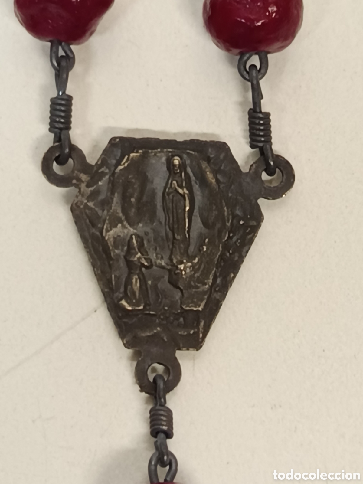 Antig&uuml;edades: Colecci&oacute;n de 9 Rosarios - Foto 8
