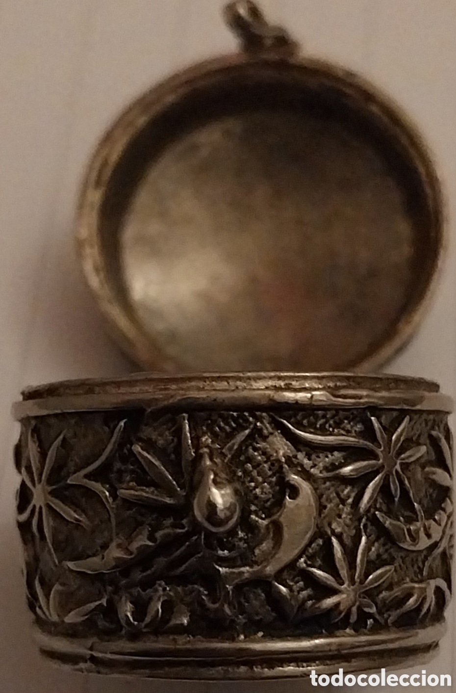 Antig&uuml;edades: Joyas de RAP&Eacute;/Caja/Pastillero De Plata - Foto 12