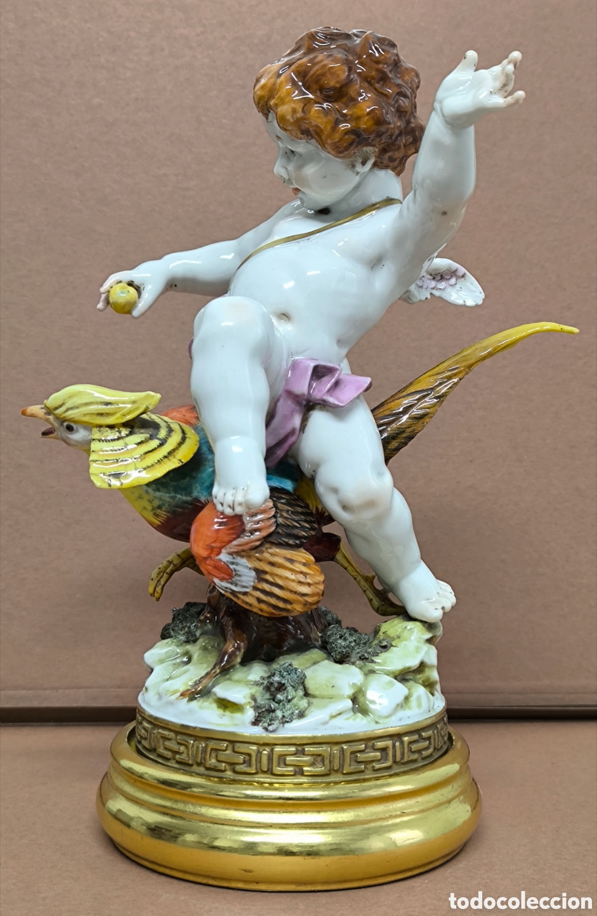 Antig&uuml;edades: GRAN CER&Aacute;MICA DE ALGORA ANGELOTE - Foto 2