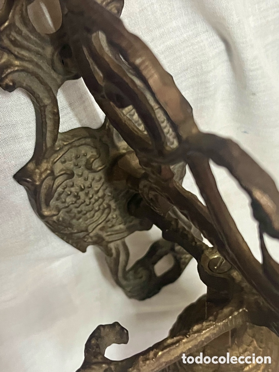 Antig&uuml;edades: TIMBRE DE MONASTERIO DE BRONCE DEL SIGLO XIX - Foto 6