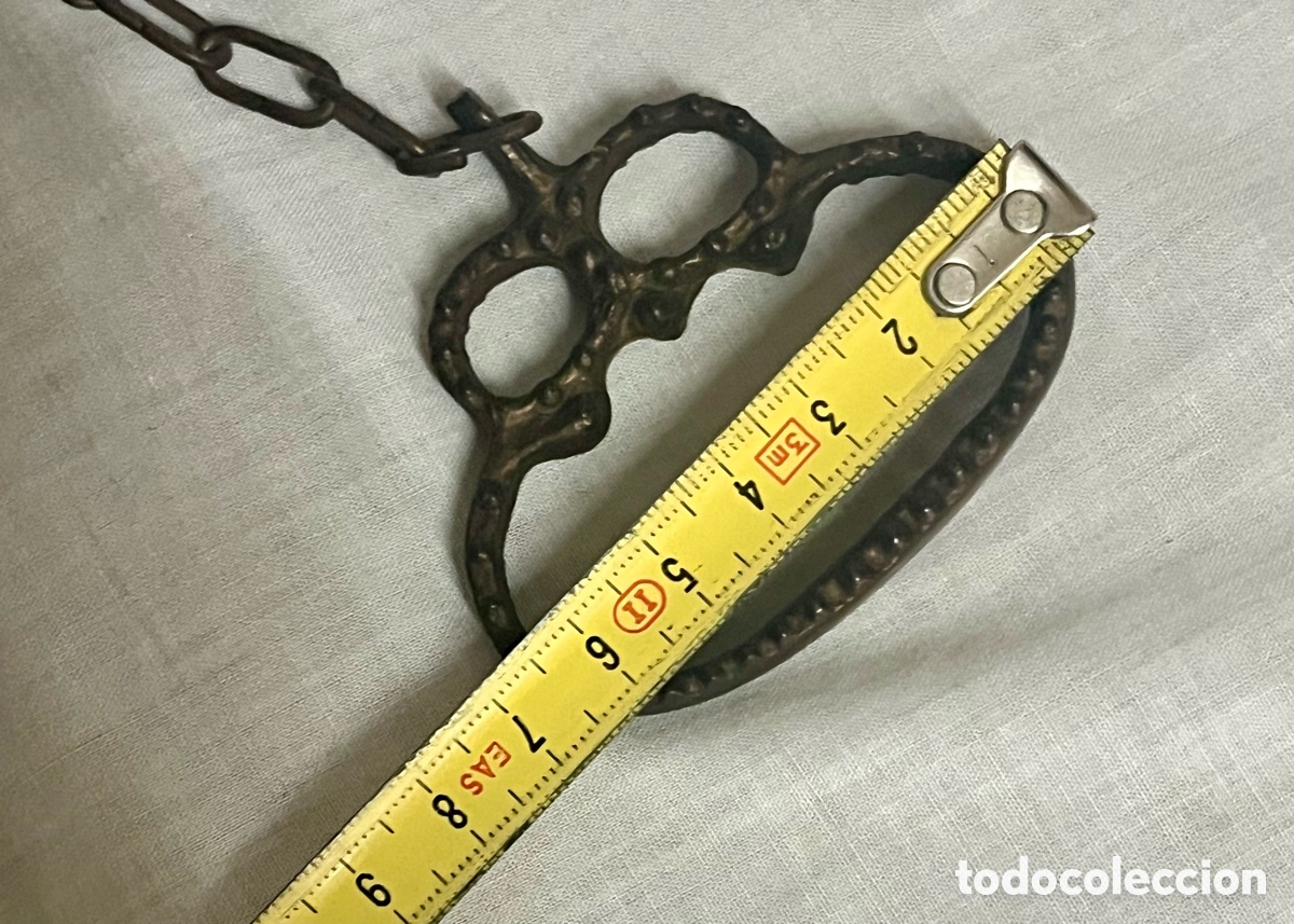 Antig&uuml;edades: TIMBRE DE MONASTERIO DE BRONCE DEL SIGLO XIX - Foto 17