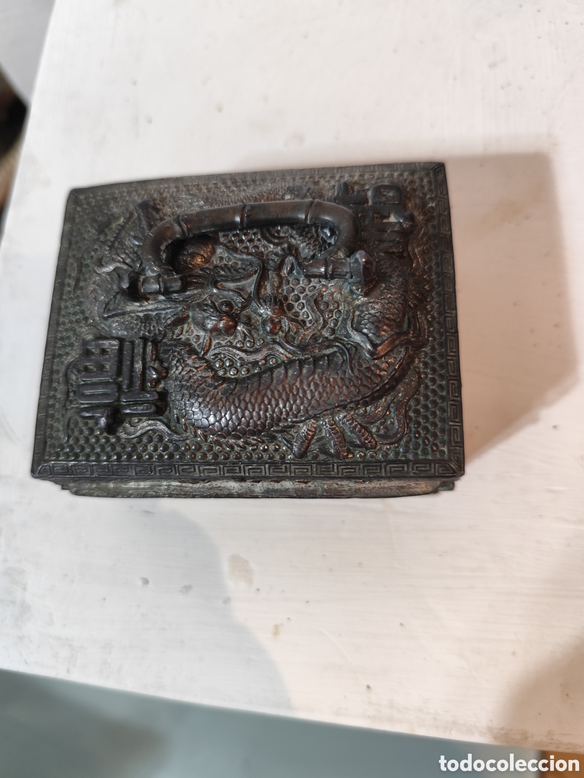 Antig&uuml;edades: Caja de almacenamiento china - Foto 2