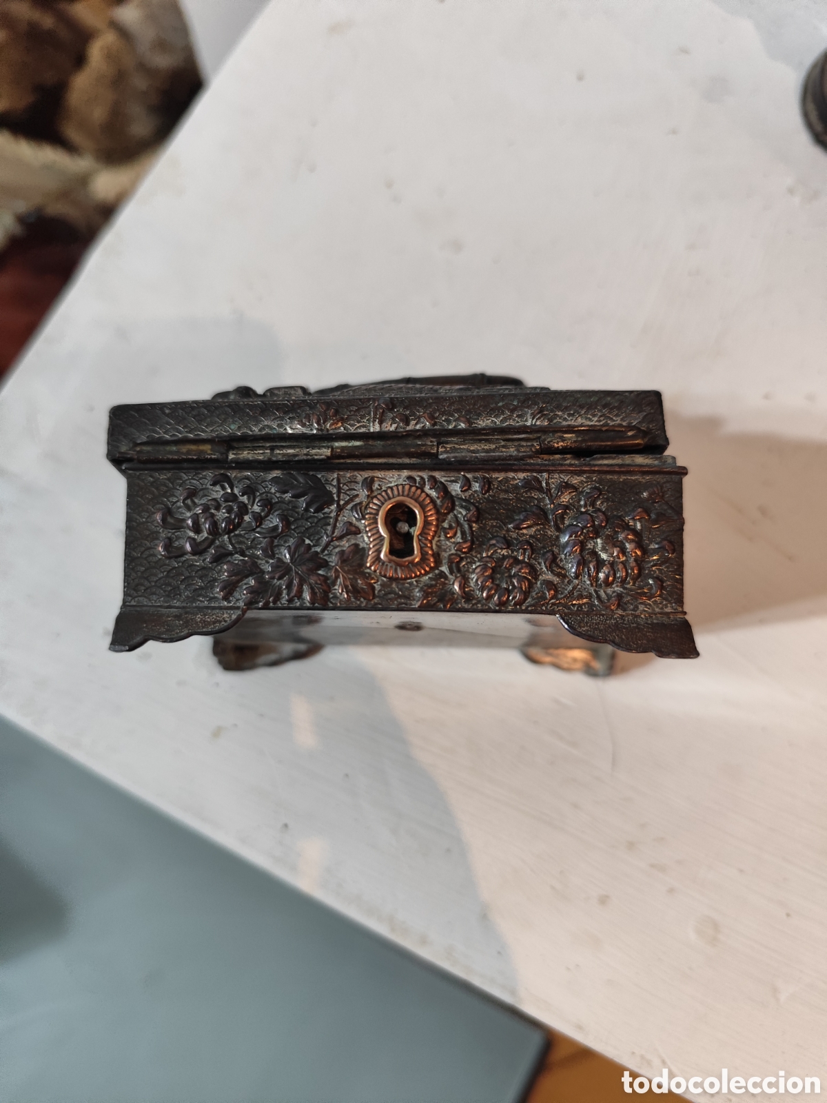 Antig&uuml;edades: Caja de almacenamiento china - Foto 4