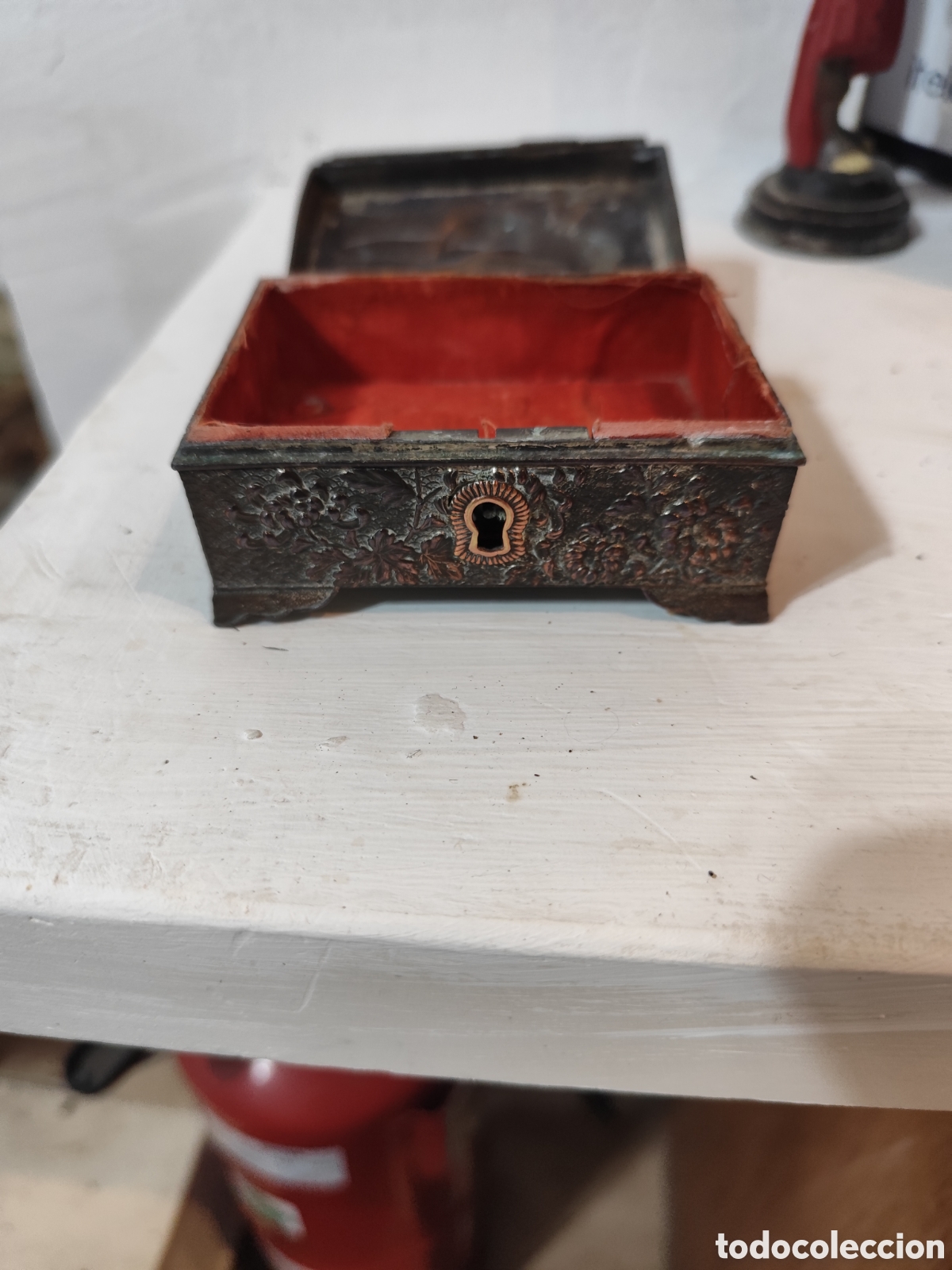 Antig&uuml;edades: Caja de almacenamiento china - Foto 6