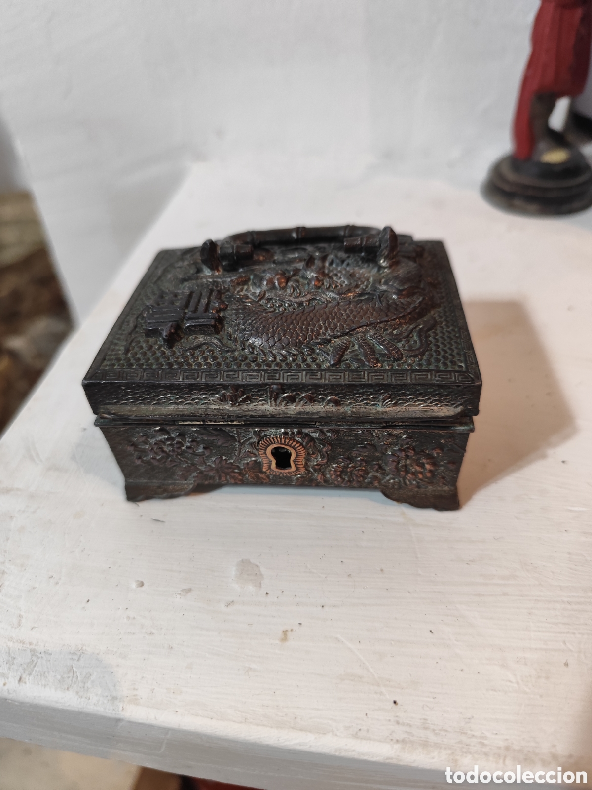 Antig&uuml;edades: Caja de almacenamiento china - Foto 1
