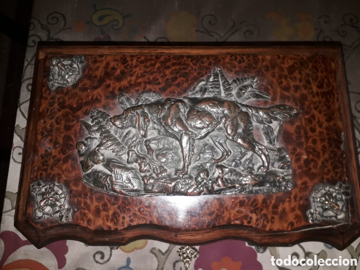 Antig&uuml;edades: Caja de cigarros S. XIX - Foto 3