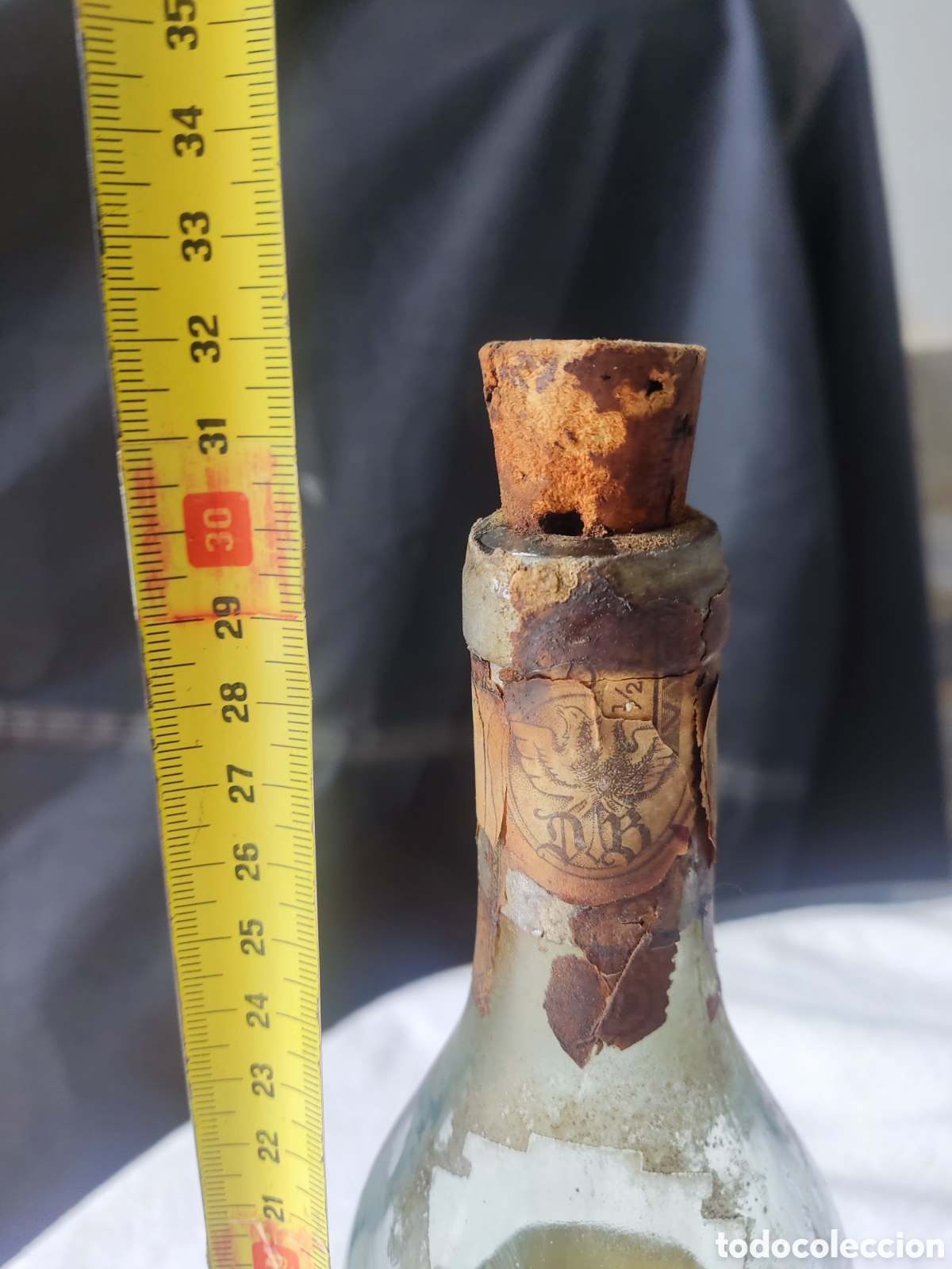 Antig&uuml;edades: Botella de Brandy Insuperable - Foto 3