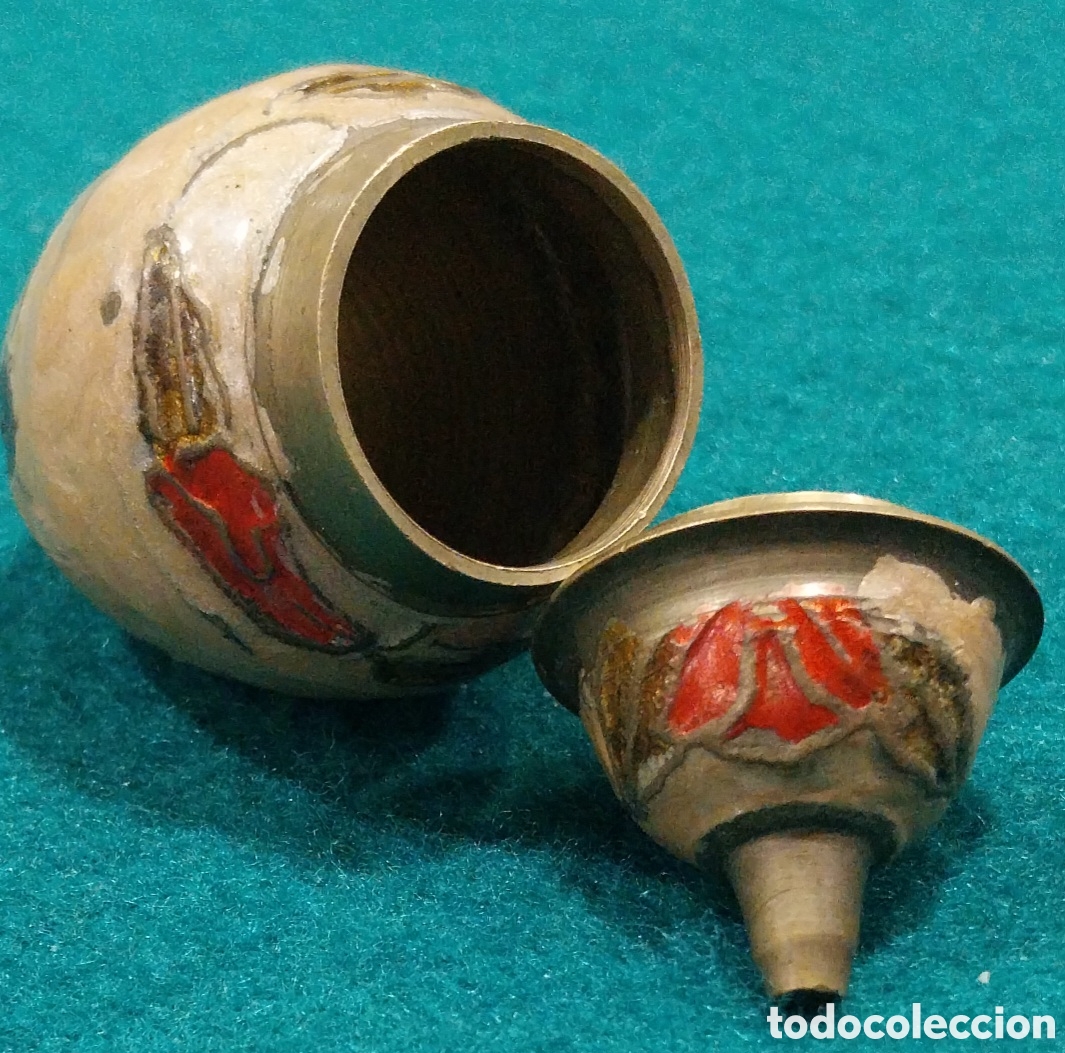 Antig&uuml;edades: Pieza &rdquo;Ind&uacute;&rdquo; De Bronce A Mano - Foto 10