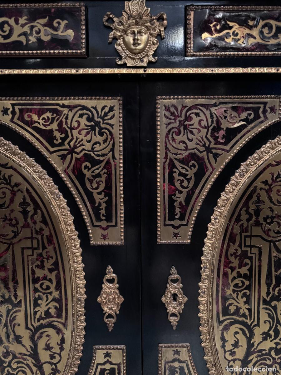 Antig&uuml;edades: ESPECTACULAR APARADOR BOULLE - Foto 5